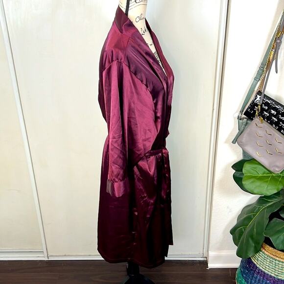 David’s Bridal Embroidered Satin Made of Honor Robe size L/XL - Picture 3 of 6